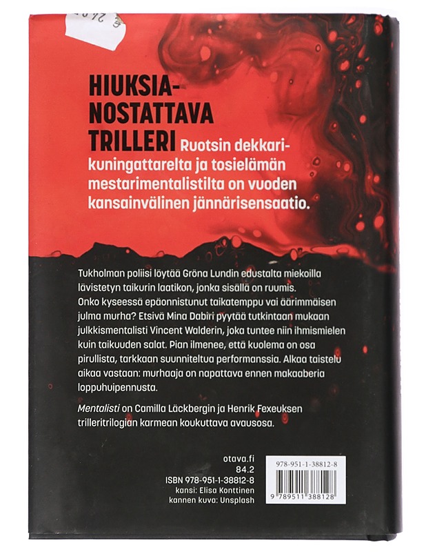 Mentalisti - Läckberg, Camilla - Jännitys ja dekkarit - 10105420224 - 1