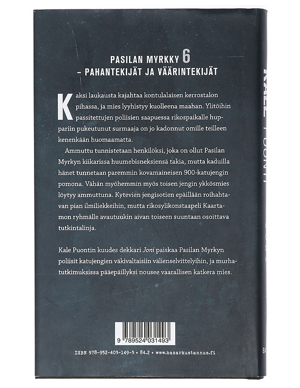 Joni - Kale Puonti - Jännitys ja dekkarit - 10105420229 - 1