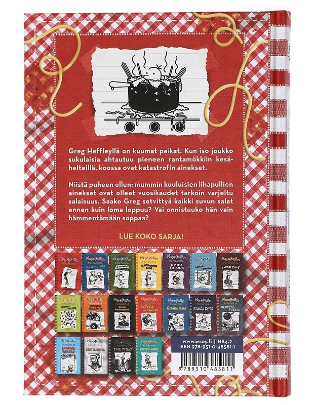 Neropatin päiväkirja. Kuumat paikat - Kinney, Jeff - Nuorten kirjat - 10105420235 - 1