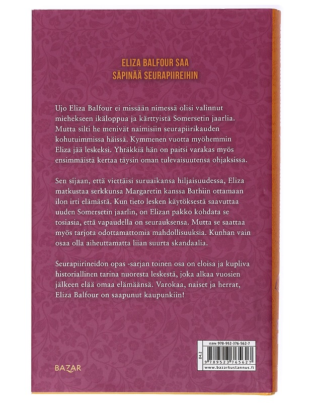 Seurapiirineidon opas skandaaleihin - Irwin, Sophie - Romaanit ja novellit - 10105420249 - 1