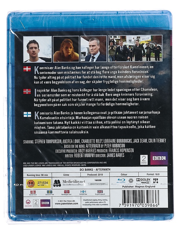 DCI Banks - Aftermath - Blu-ray - Blu-ray-levyt - 10105420288 - 1