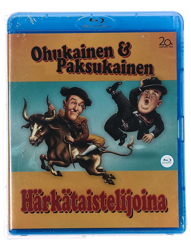 Ohukainen ja Paksukainen härkätaistelijoina - Blu-ray - Blu-ray-levyt - 10105420295 - 0