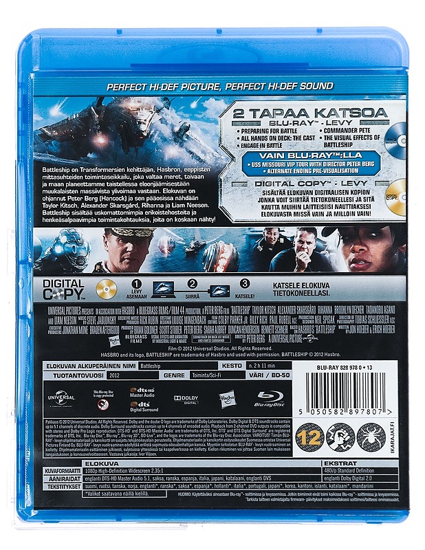 Battleship - Blu-ray - Blu-ray-levyt - 10105420303 - 1