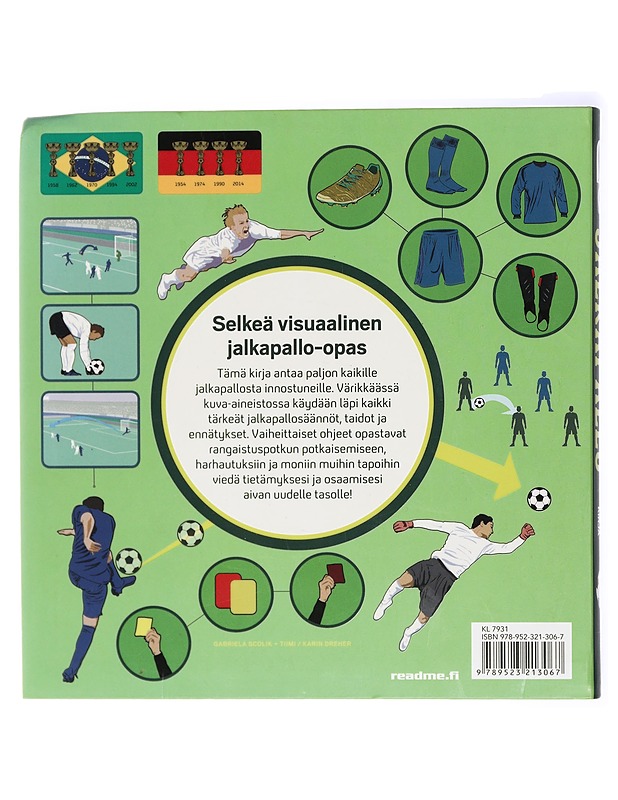 Jalkapallo : pelaajan kirja - Scolik, Gabriela - Tietokirjat ja oppaat - 10105420388 - 1