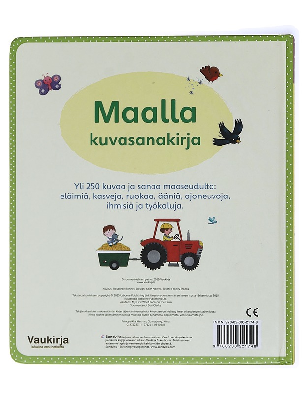 Maalla : kuvasanakirja - Brooks, Felicity - Lastenkirjat - 10105420390 - 1
