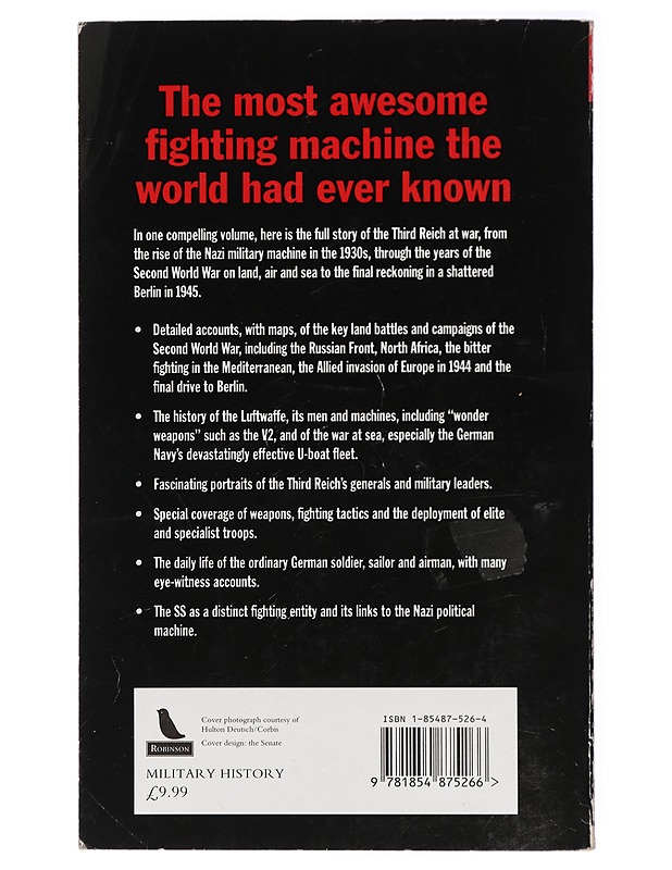 The mammoth book of the Third Reich at war - Michael Veranov (toim.) - Historiakirjat - 10105420403 - 1