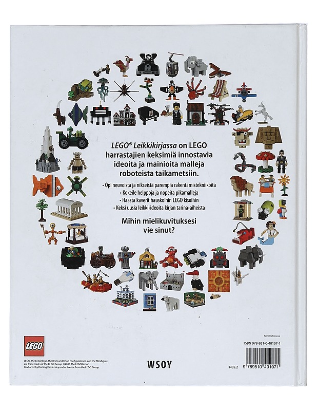 LEGO® leikkikirja : ideoita rakentamiseen ja leikkimiseen - Lipkowitz, Daniel - Lastenkirjat - 10105420406 - 1