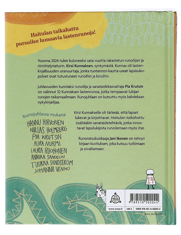 Haitulan taikahattu - Kunnas, Kirsi - Lastenkirjat - 10105420420 - 1