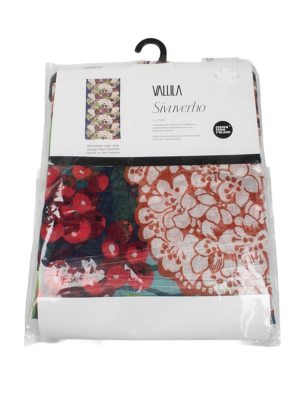 VALLILA Kotipihlaja sivuverho, 140x240 cm - Liinavaatteet - 10105420457 - 0