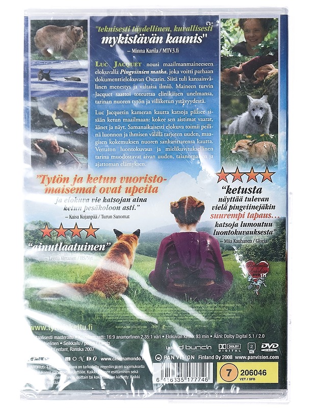 Tyttö Ja Kettu - DVD - DVD-elokuvat - 10105420469 - 1