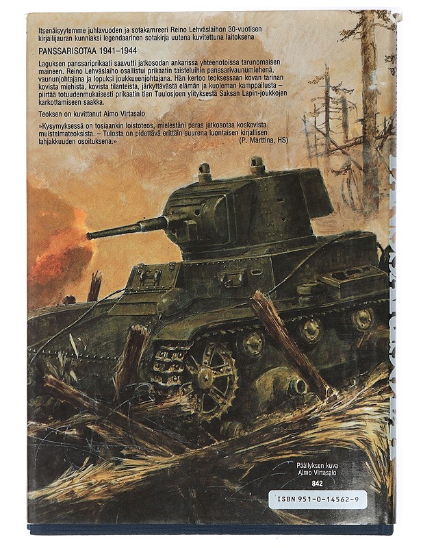 Panssarisotaa 1941-1944 - Lehväslaiho, Reino - Elämäkerrat ja muistelmat - 10105420481 - 1