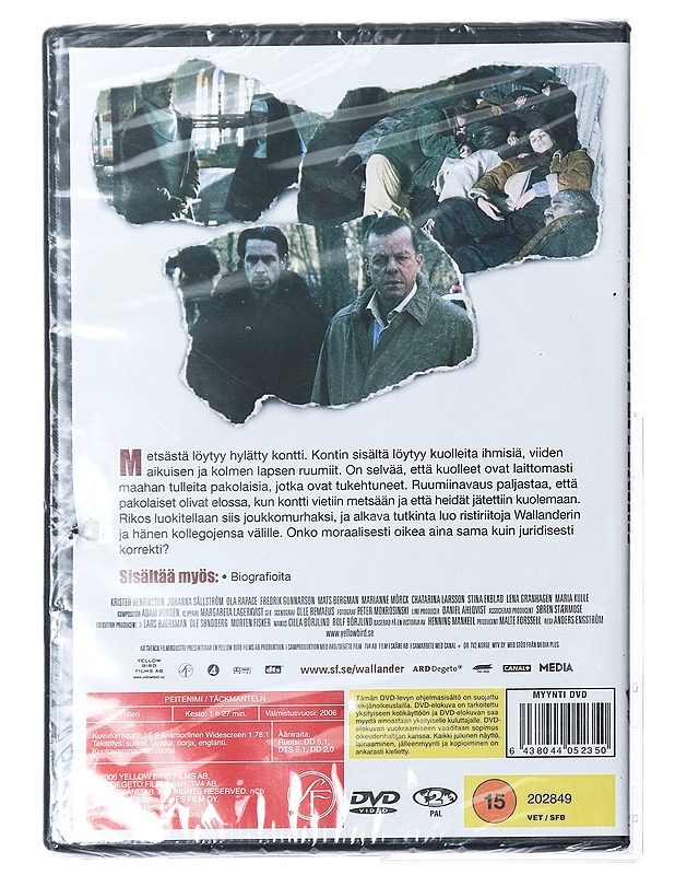 Wallander : Peitenimi - DVD - DVD-elokuvat - 10105420493 - 1