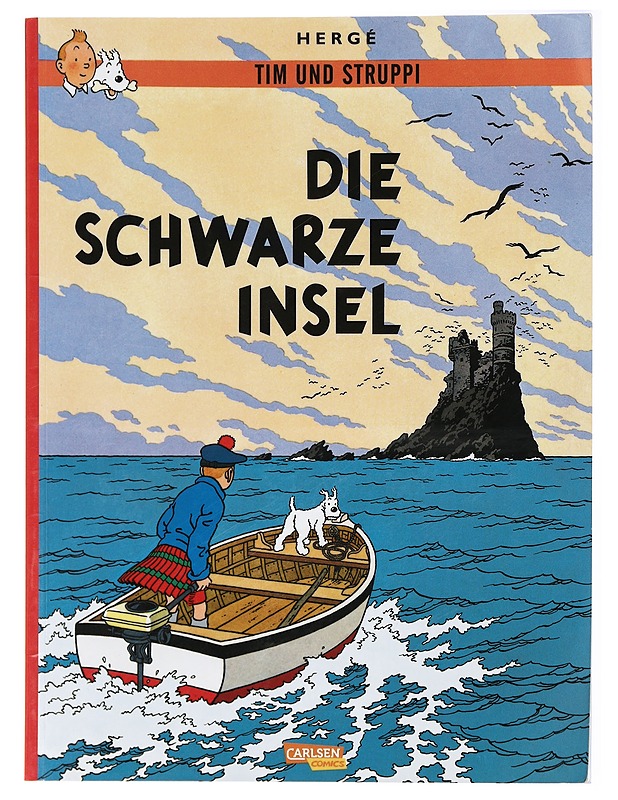 Die schwarze Insel - Hergé - Sarjakuvat - 10105420494 - 0