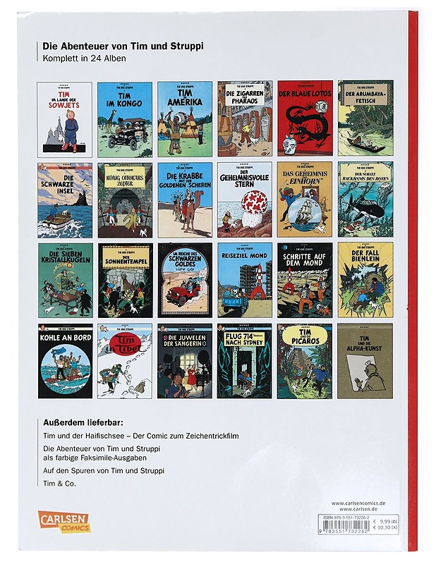 Die schwarze Insel - Hergé - Sarjakuvat - 10105420494 - 1