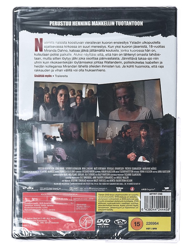 Wallander: Kuoleman Enkeli - DVD - DVD-elokuvat - 10105420504 - 1