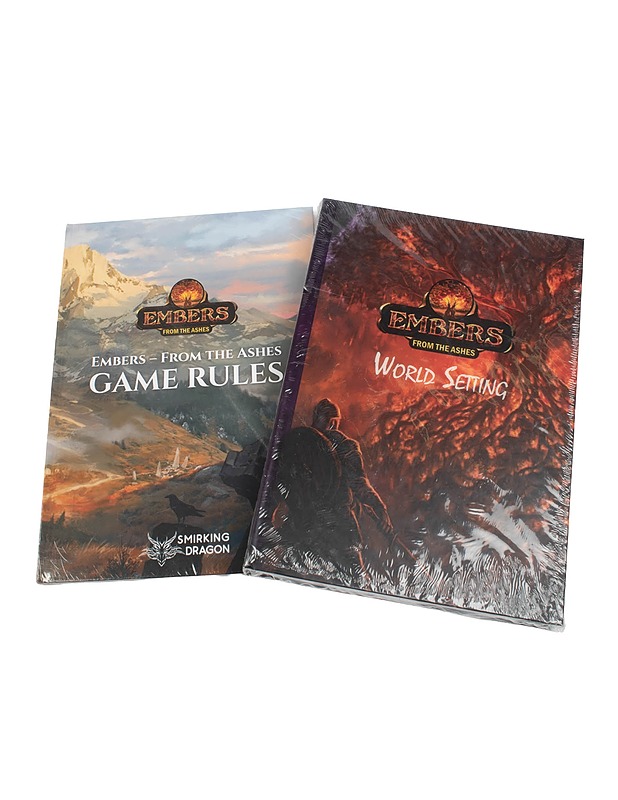 EMBERS - FROM THE ASHES Game Rules ja World Setting - Seurapelit - 10105420515 - 0