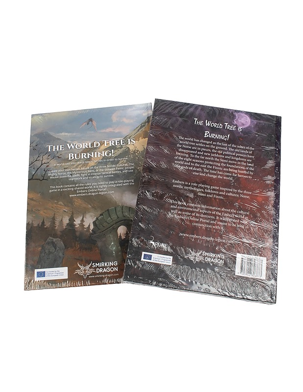 EMBERS - FROM THE ASHES Game Rules ja World Setting - Seurapelit - 10105420515 - 1