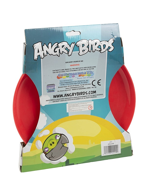 ANGRY BIRDS Frisbee - Lasten lelut - 10105420529 - 1