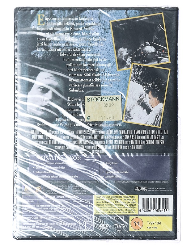 Saksikäsi Edward - DVD - DVD-elokuvat - 10105420534 - 1