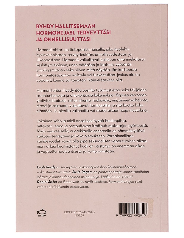 Hormonitohtori - Hardy, Leah - Tietokirjat ja oppaat - 10105420539 - 1