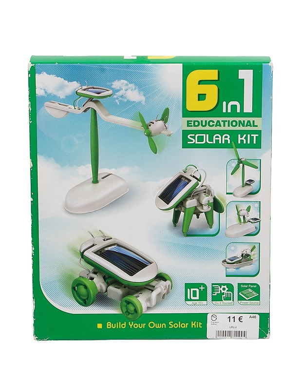 6 in 1 Solar Kit -rakennussarja - Lasten lelut - 10105420560 - 0