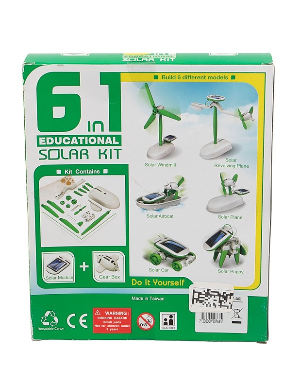 6 in 1 Solar Kit -rakennussarja - Lasten lelut - 10105420560 - 1