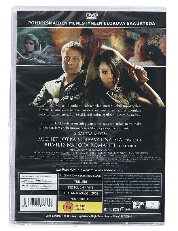 Tyttö joka leikki tulella - DVD - DVD-elokuvat - 10105420575 - 1