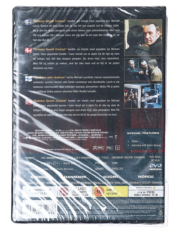Ordinary Decent Criminal - DVD-elokuvat - 10105420581 - 1