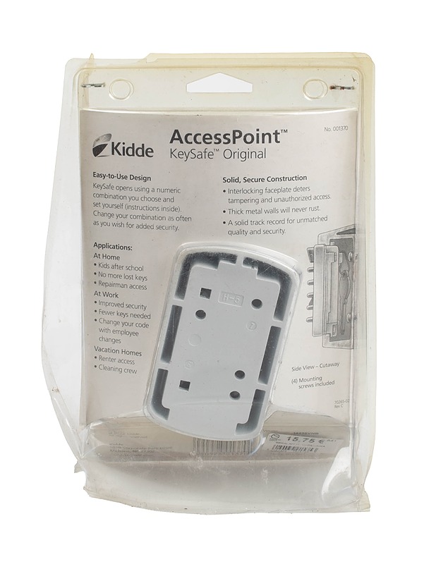 Kidde AccessPoint KeySafe Original -avainsäilö - Muut sisustustavarat - 10105420594 - 1