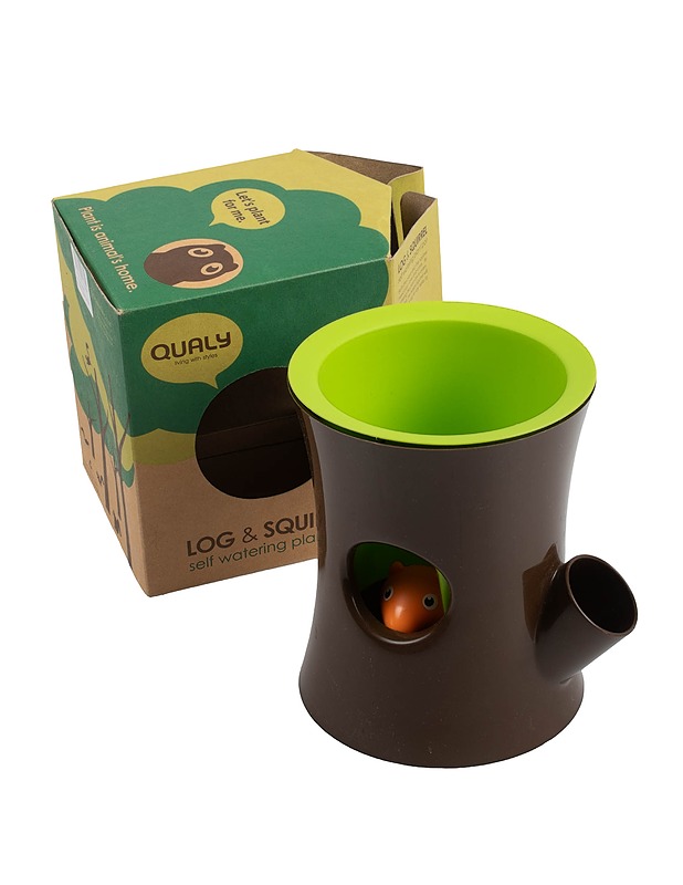 QUALY LOG & SQUIRREL ruukku - Muut sisustustavarat - 10105420597 - 0