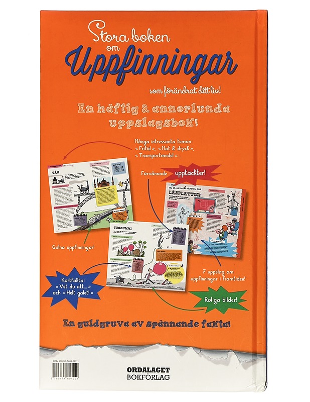 Stora boken om uppfinningar - Crépon, Sophie - Lastenkirjat - 10105420602 - 1