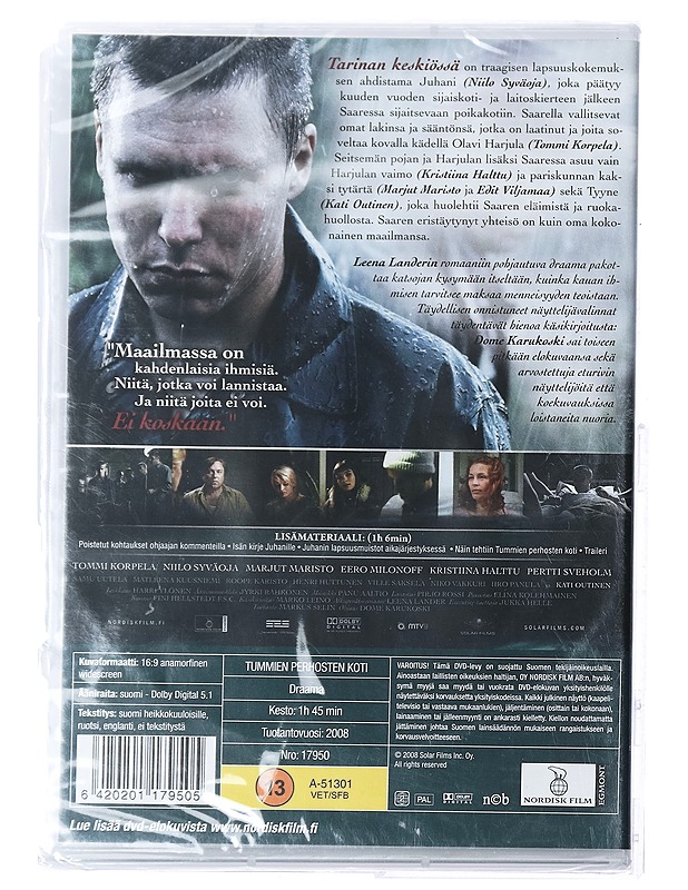 Tummien Perhosten Koti - DVD - DVD-elokuvat - 10105420608 - 1