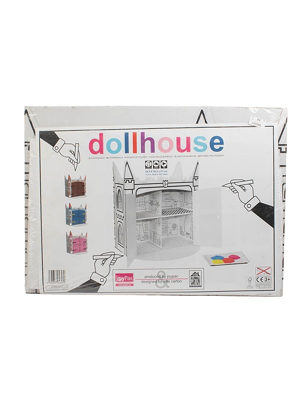 JOYPAC Dollhouse koottava nukkekoti - Lasten lelut - 10105420609 - 0