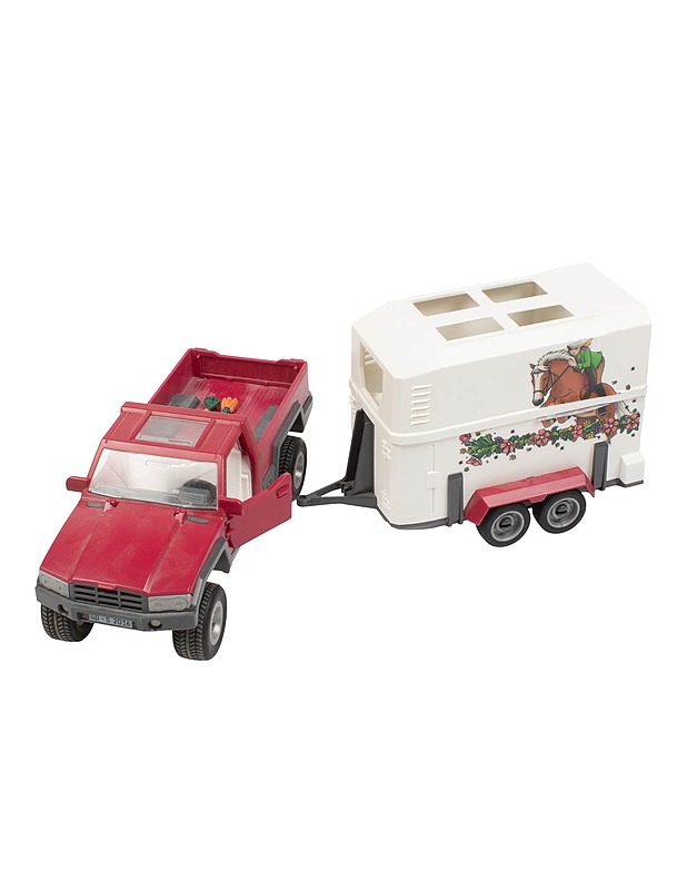 SCHLEICH Hevostalli ja ajoneuvo setti - Lasten lelut - 10105420614 - 2