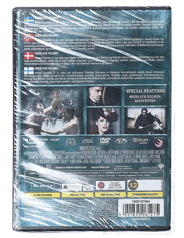 Sherlock Holmes - DVD - DVD-elokuvat - 10105420634 - 1