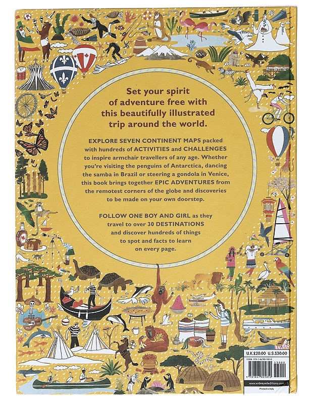 Atlas of adventures - Williams, Rachel - Lastenkirjat - 10105420646 - 1