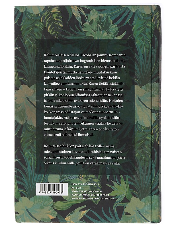 Kauneussalonki : manikyyrejä, mutanaamioita & murhia - Escobar, Melba - Kaunokirjallisuus - 10105420657 - 1