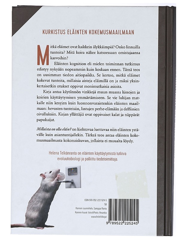 Millaista on olla eläin? - Helena Telkänranta - Harrastekirjat - 10105420660 - 1