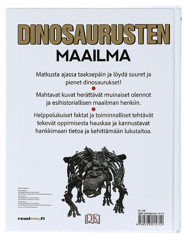 Dinosaurusten maailma - Bingham, Caroline - Historiakirjat - 10105420670 - 1