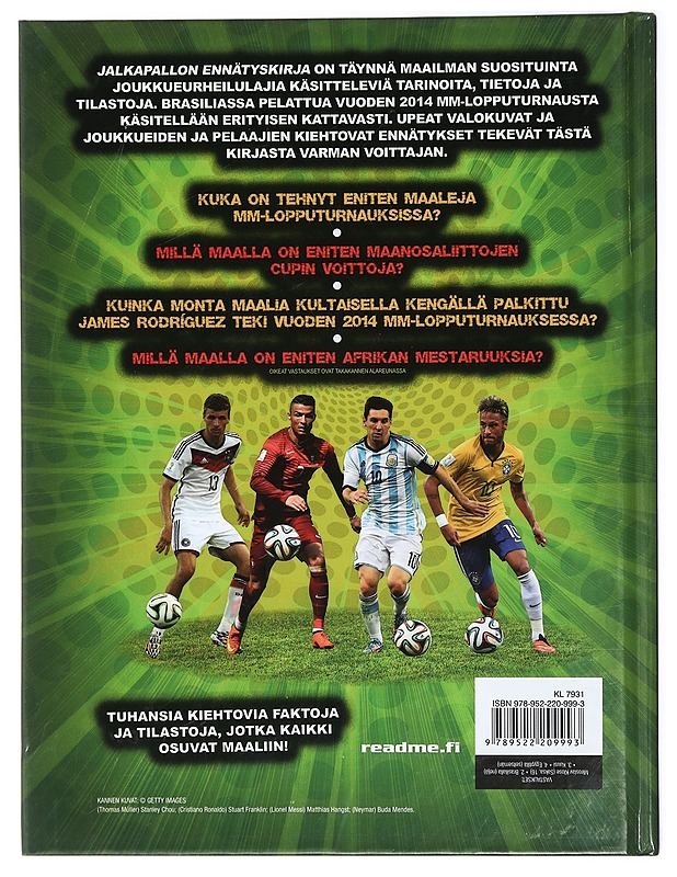 Jalkapallon ennätyskirja - Radnedge, Keir - Historiakirjat - 10105420674 - 1