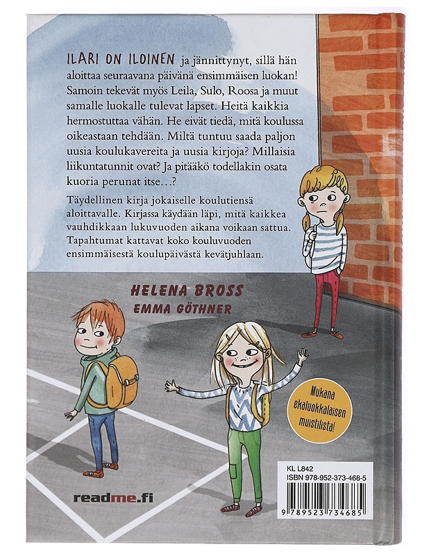 Ekaluokkalaisen kirja : lähde mukaan seikkailuun - Bross, Helena - Lastenkirjat - 10105420714 - 1