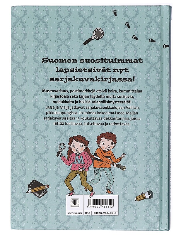 Lasse-Maijan etsivätoimisto : Sarjakuvamysteerit 3 - Widmark, Martin - Lastenkirjat - 10105420724 - 1