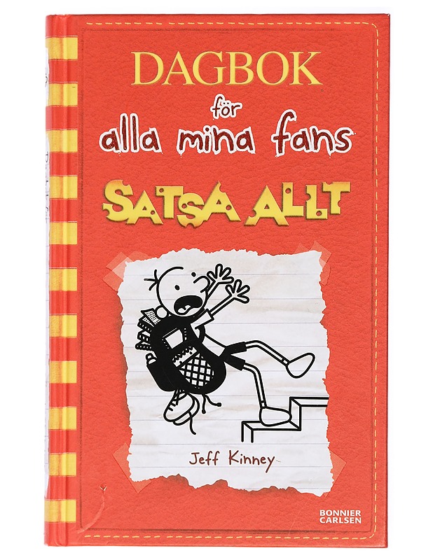 Dagbok för alla mina fans. Satsa allt - Kinney, Jeff - Nuorten kirjat - 10105420729 - 0