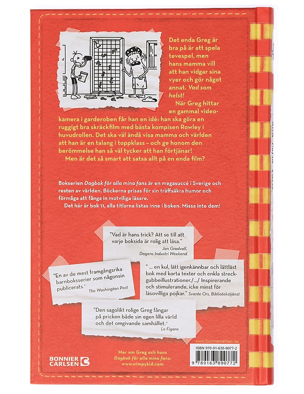 Dagbok för alla mina fans. Satsa allt - Kinney, Jeff - Nuorten kirjat - 10105420729 - 1