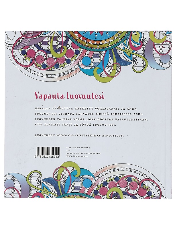 Luovuuden voima, Värityskirja - Lastenkirjat - 10105420730 - 1