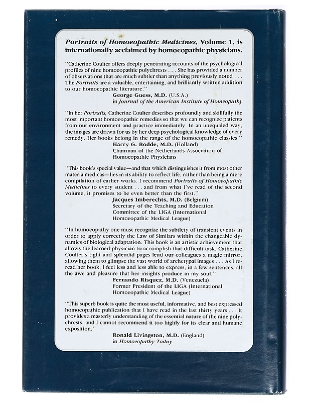 Portraits of homeopathic medicines, Volume 2 - Catherine R. Coulter - Tietokirjat ja oppaat - 10105420752 - 1