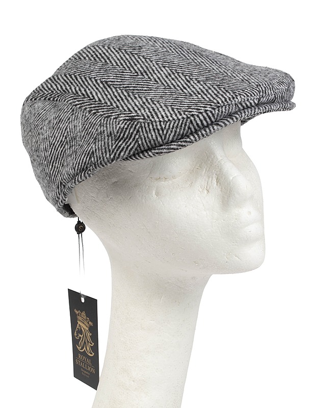 ROYAL STALLION Flatcap lakki, one size - Päähineet - 10105420755 - 0