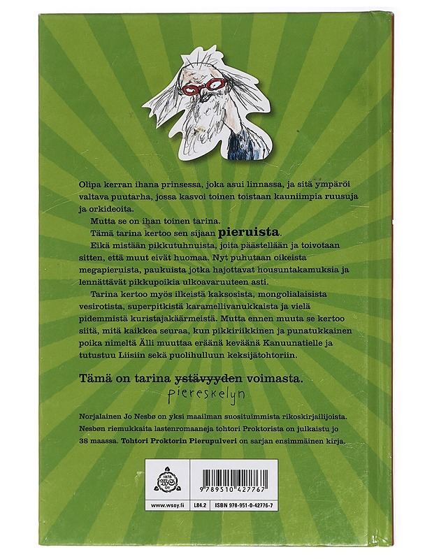 Tohtori Proktorin pierupulveri - Nesbø, Jo - Lastenkirjat - 10105420759 - 1