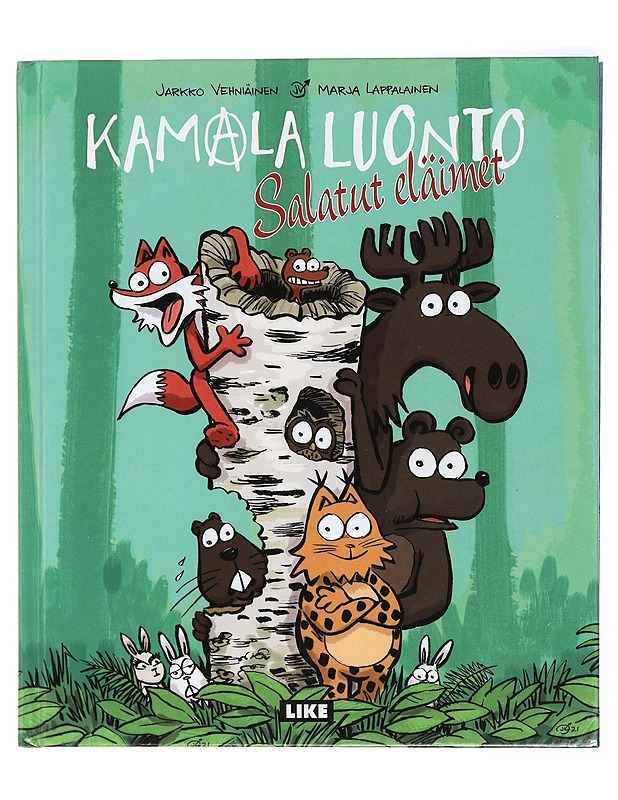 Kamala luonto. Salatut eläimet - Vehniäinen, Jarkko - Sarjakuvat - 10105420783 - 0
