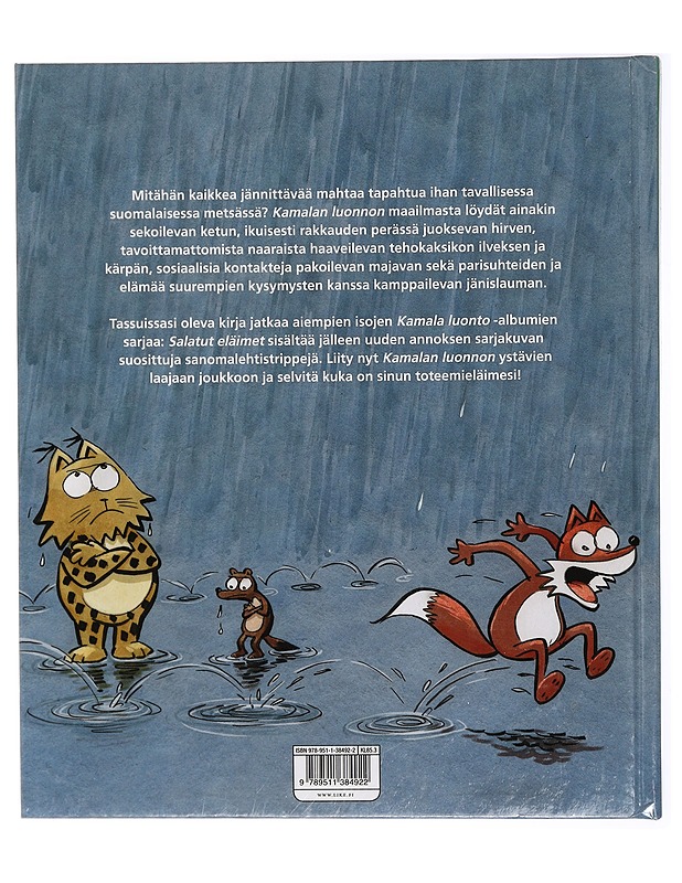 Kamala luonto. Salatut eläimet - Vehniäinen, Jarkko - Sarjakuvat - 10105420783 - 1